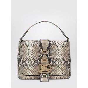 Burberry Women Rider Bag Burberry In Python Print Leather